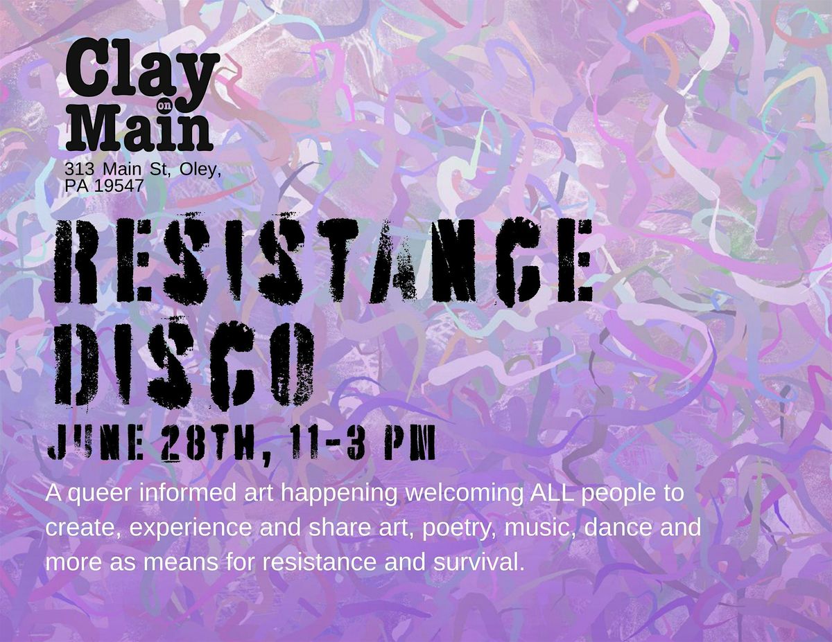 Resistance Disco, 28 June | Event in Oley | AllEvents