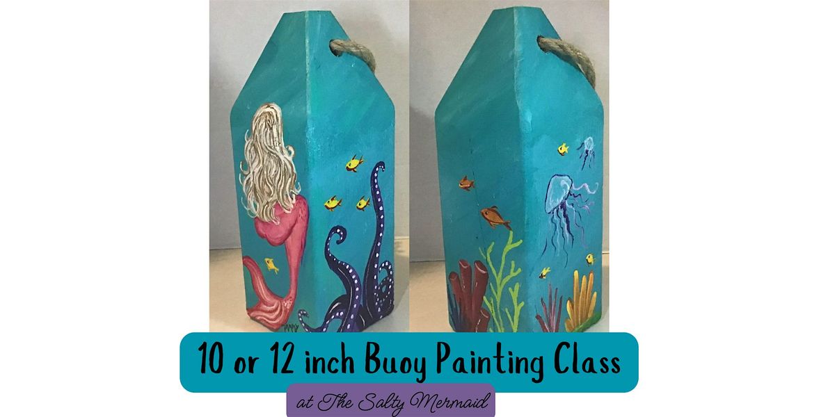 Mermaid Buoy Painting Class (10" or 12"), 31 May | Event in ORMOND BEACH | AllEvents