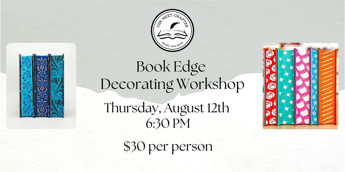 Book Edge Decorating Workshop, 12 August | Event in Quincy | AllEvents
