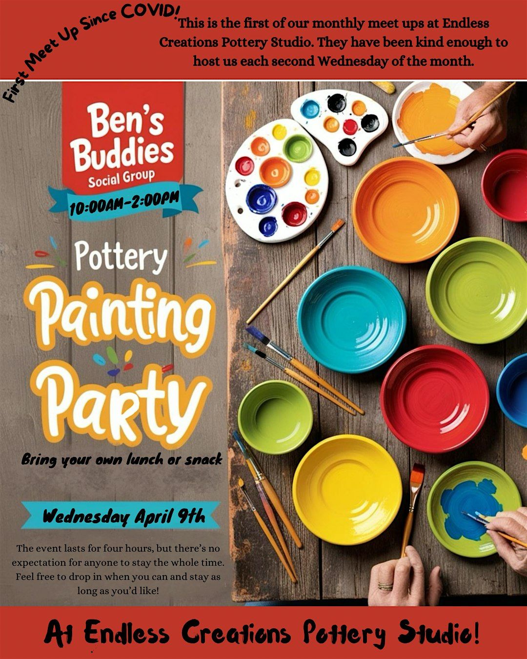 BBSG Pottery Painting Party | Event in Chester | AllEvents