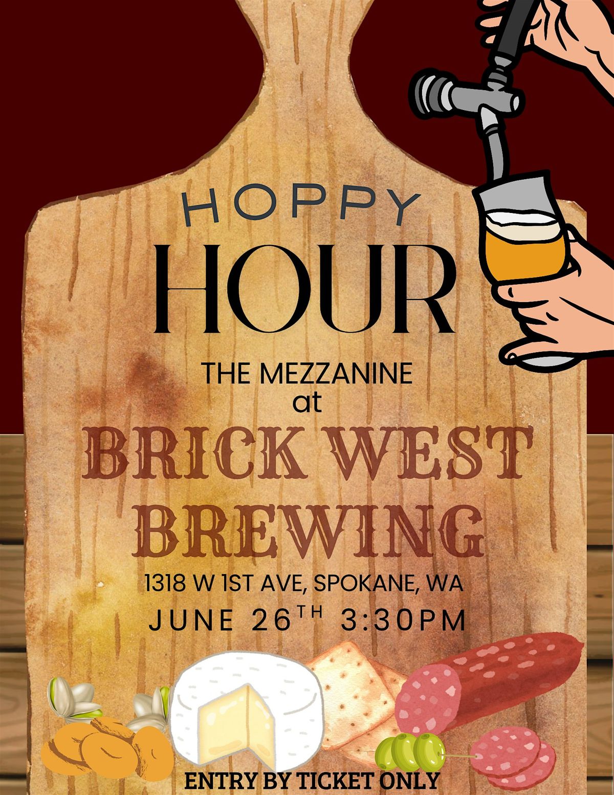 Hoppy Hour With Hug Construction, 26 June | Event in Spokane | AllEvents