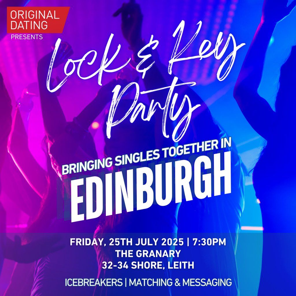 Summer Singles Lock & Key Party - Edinburgh | Ages 30-45, 25 July | Event in Edinburgh | AllEvents