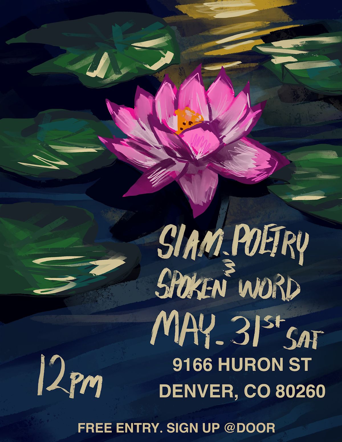 Slam poetry and Spoken Word, 11 June | Event in Denver | AllEvents