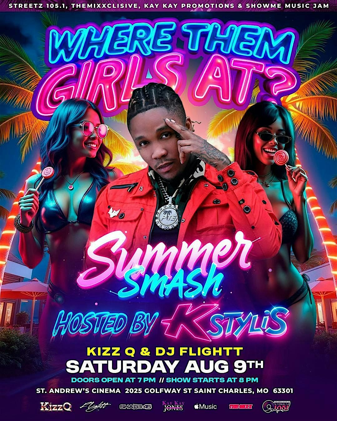 Where Them Girls At ?! Hosted By Kstylis & The MIXX, 9 August | Event in Saint Charles | AllEvents