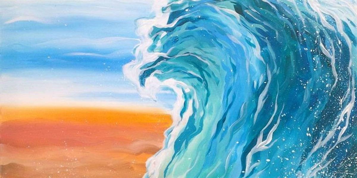 Big Beach Ocean Wave - Paint and Sip by Classpop!™, 5 August | Event in San Antonio | AllEvents