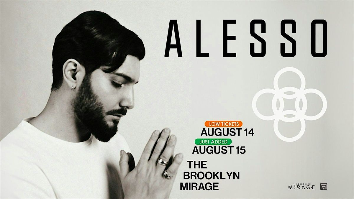 ALESSO, 15 August | Event in Brooklyn | AllEvents