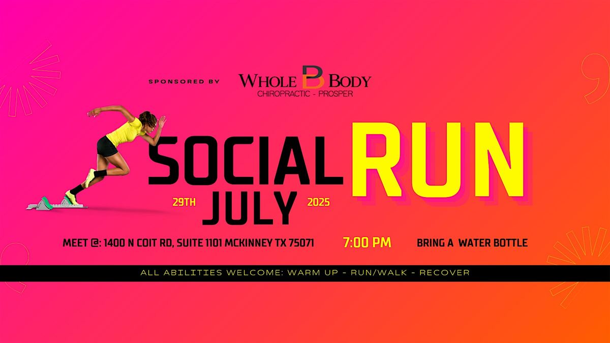Thursday Night Social Run, 29 May | Event in McKinney | AllEvents