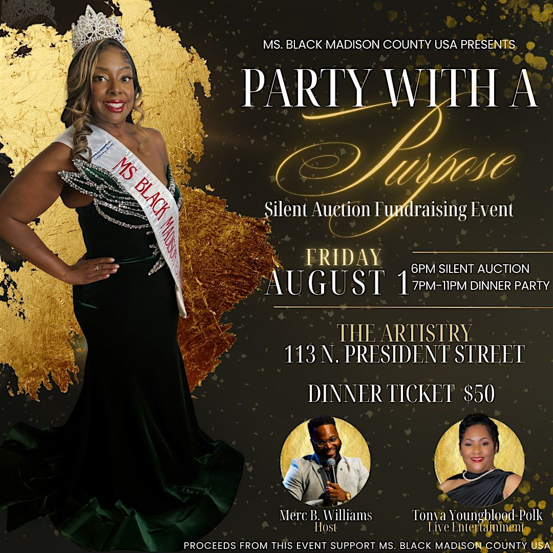 Copy of Party with a Purpose and Silent Auction, 1 August | Event in Jackson | AllEvents