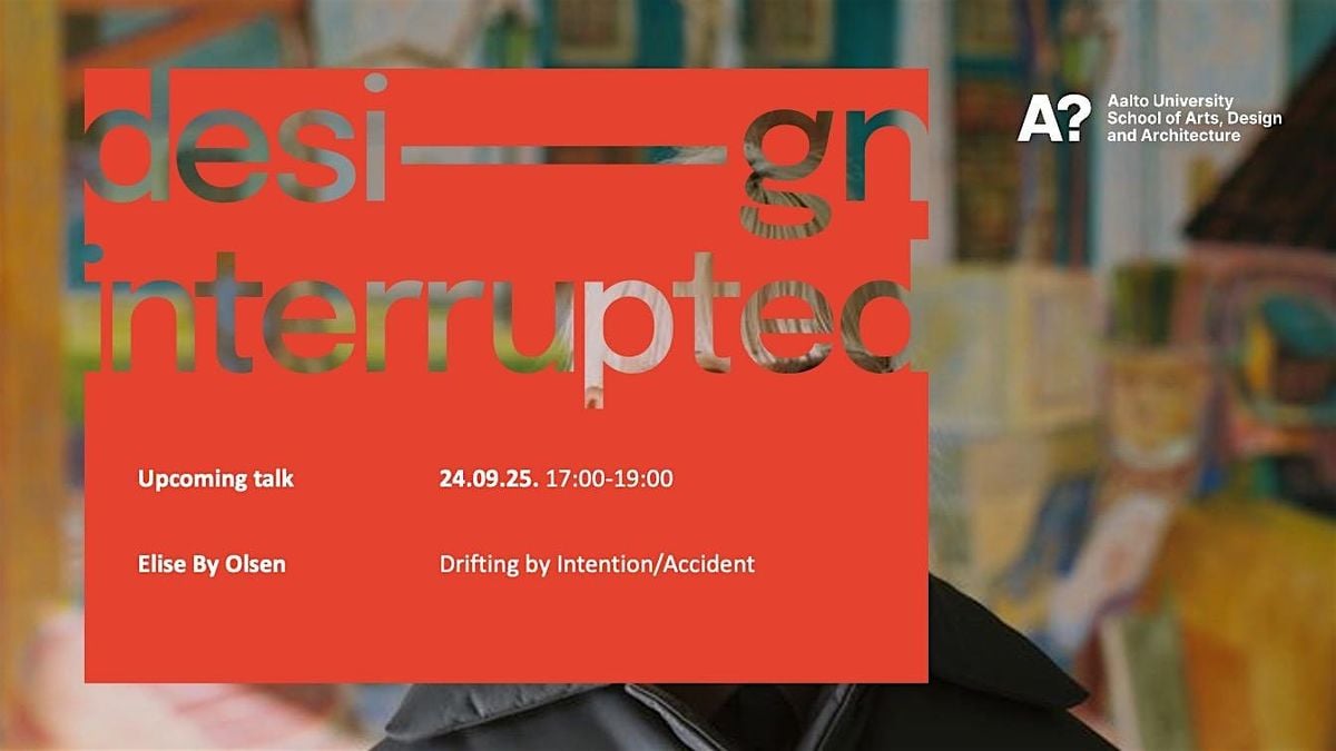 Drifting by Intention/Accident, 24 September | Event in Espoo | AllEvents