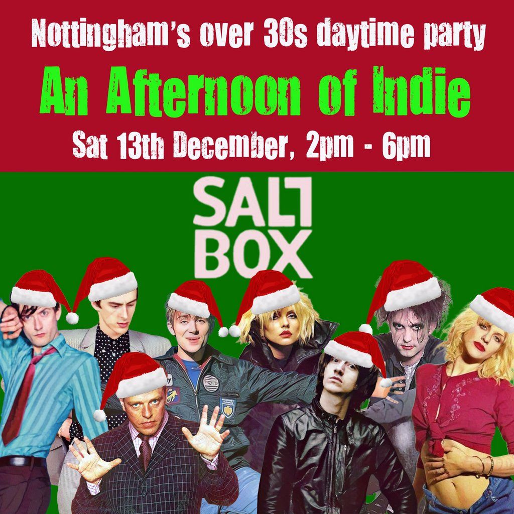 An Xmas Afternoon of Indie: NOTTINGHAM (30+) *1/4 sold*, 13 December | Event in Nottingham | AllEvents
