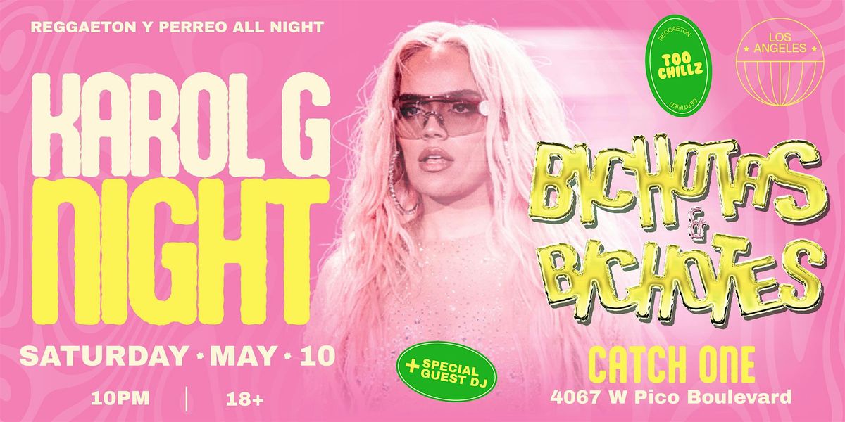 KAROL G NIGHT @ CATCH ONE LOS ANGELES, 10 May | Event in Los Angeles | AllEvents