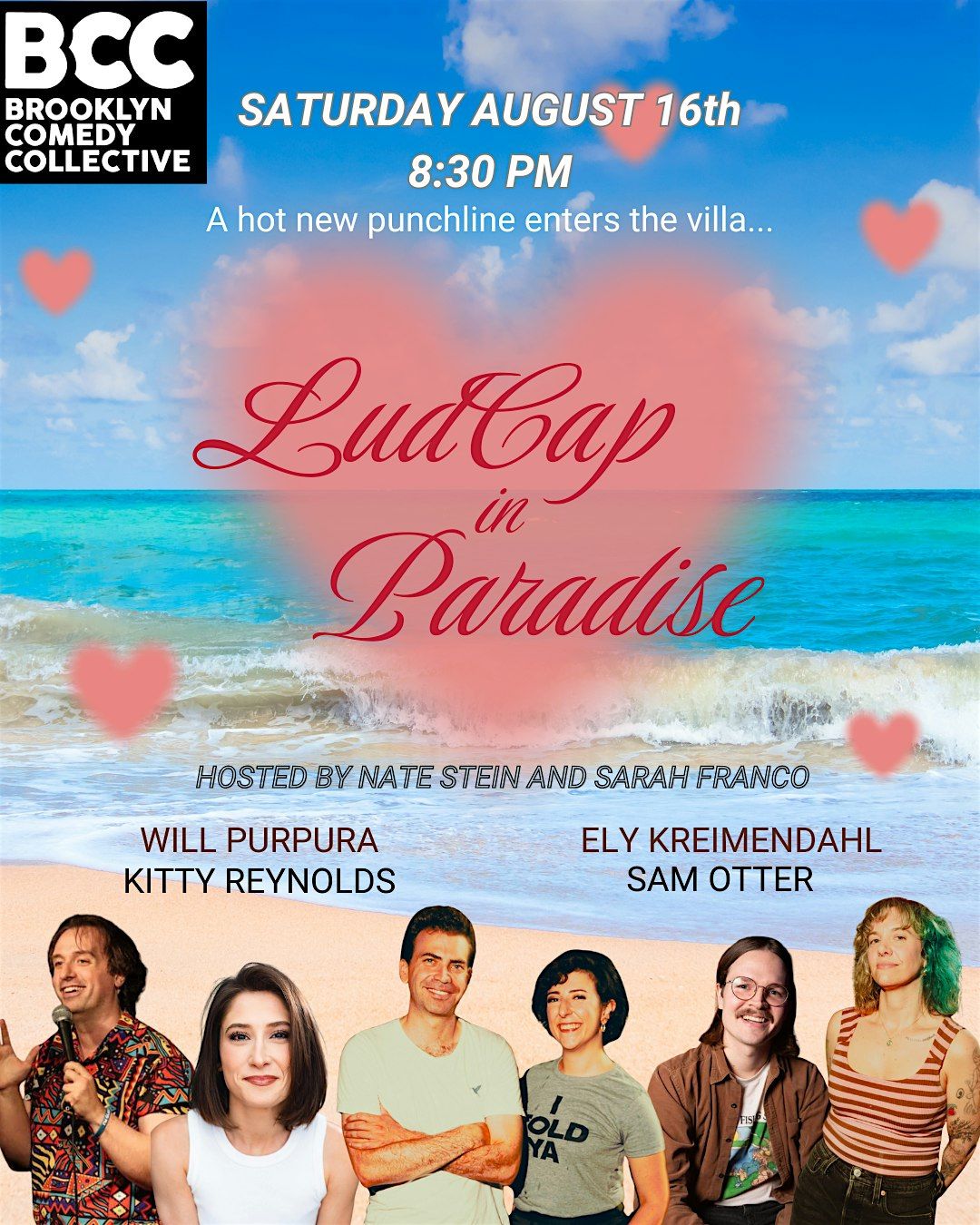 LudCap Comedy, 16 August | Event in Brooklyn | AllEvents