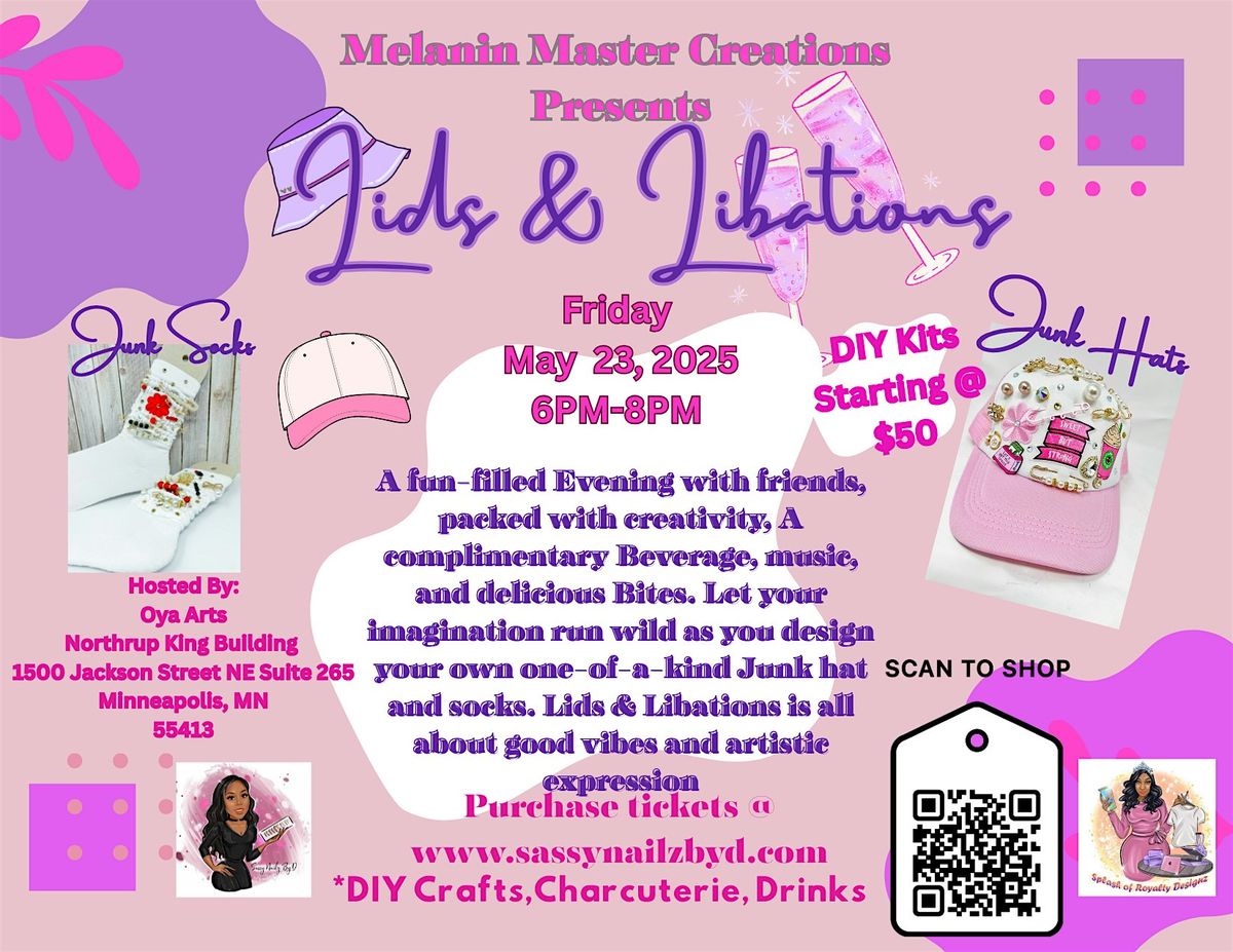 Lids & Libations (Craft & Sip), 23 May | Event in Minneapolis | AllEvents