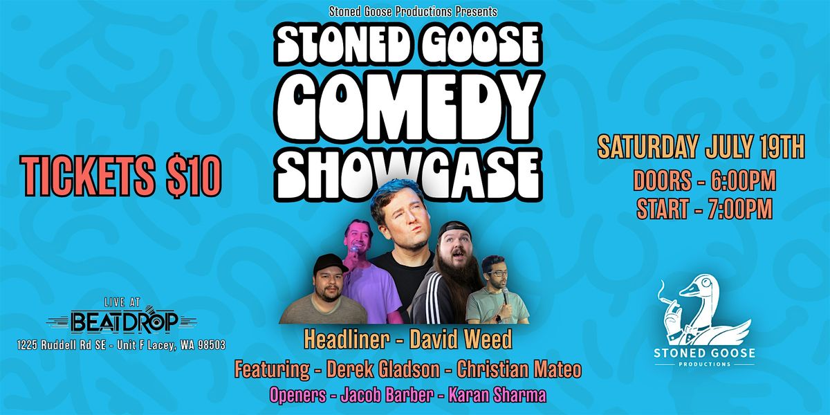 Stoned Goose Comedy Showcase, 19 July | Event in Lacey | AllEvents