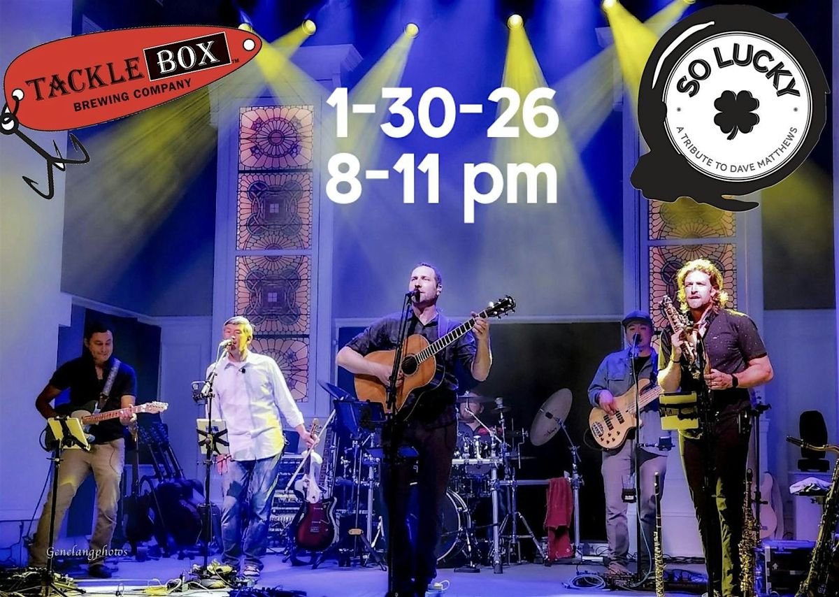 So Lucky- A Tribute to Dave Matthews, 30 January | Event in Marlborough | AllEvents