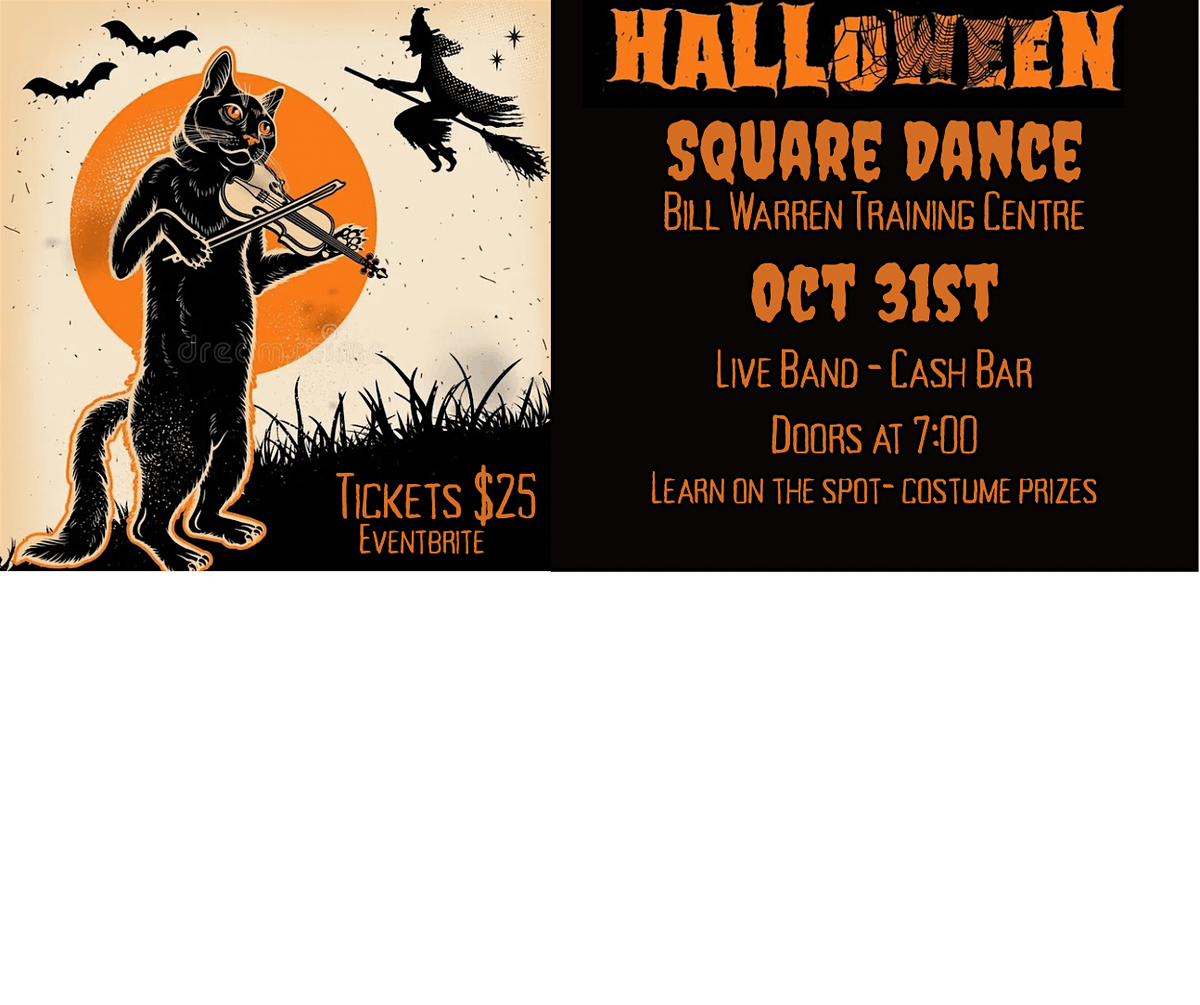 Halloween Scare (Square) Dance, 31 October | Event in Canmore | AllEvents