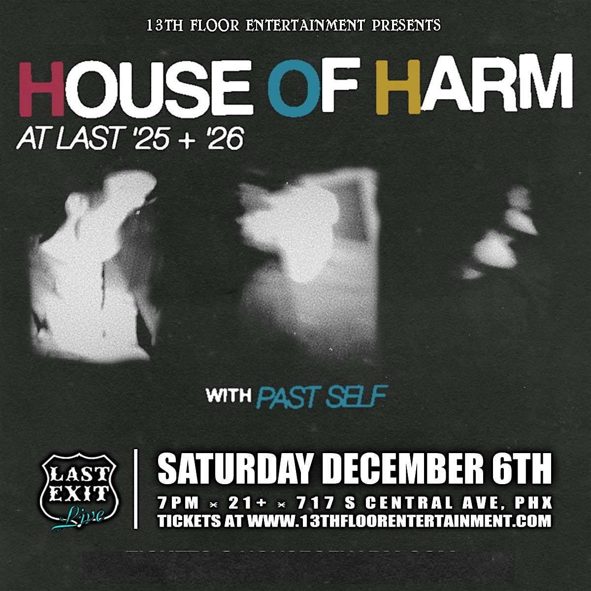 House of Harm, 6 December | Event in Phoenix | AllEvents