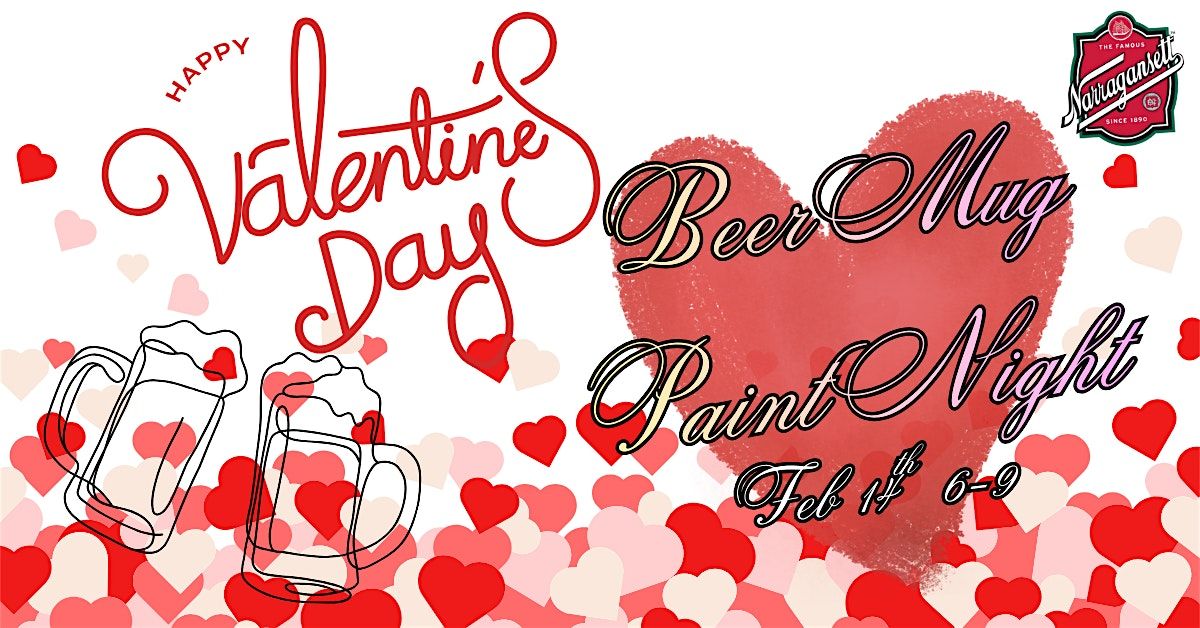 Beer Mug Painting at Narragansett Brewery, 14 February | Event in Providence | AllEvents