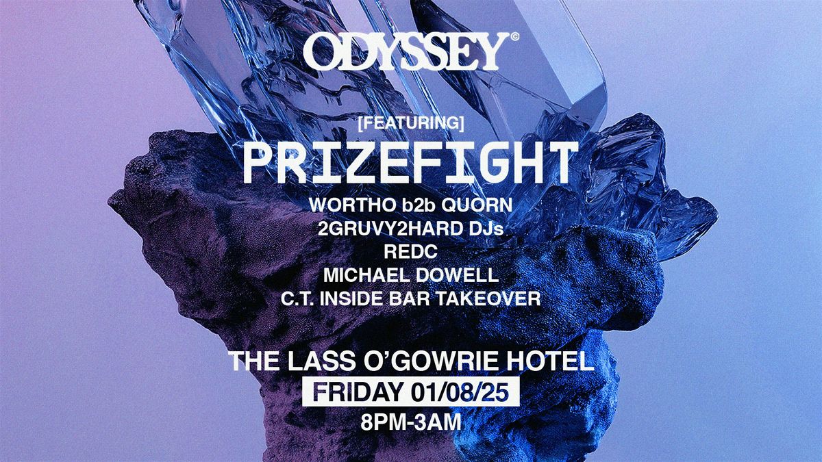 ODYSSEY w/ Prizefight, 1 August | Event in Wickham | AllEvents