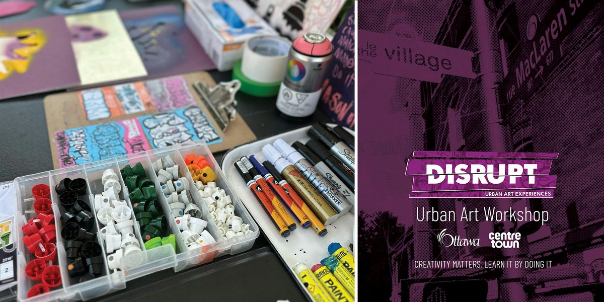 Urban Art Workshop, 19 October | Event in Ottawa | AllEvents