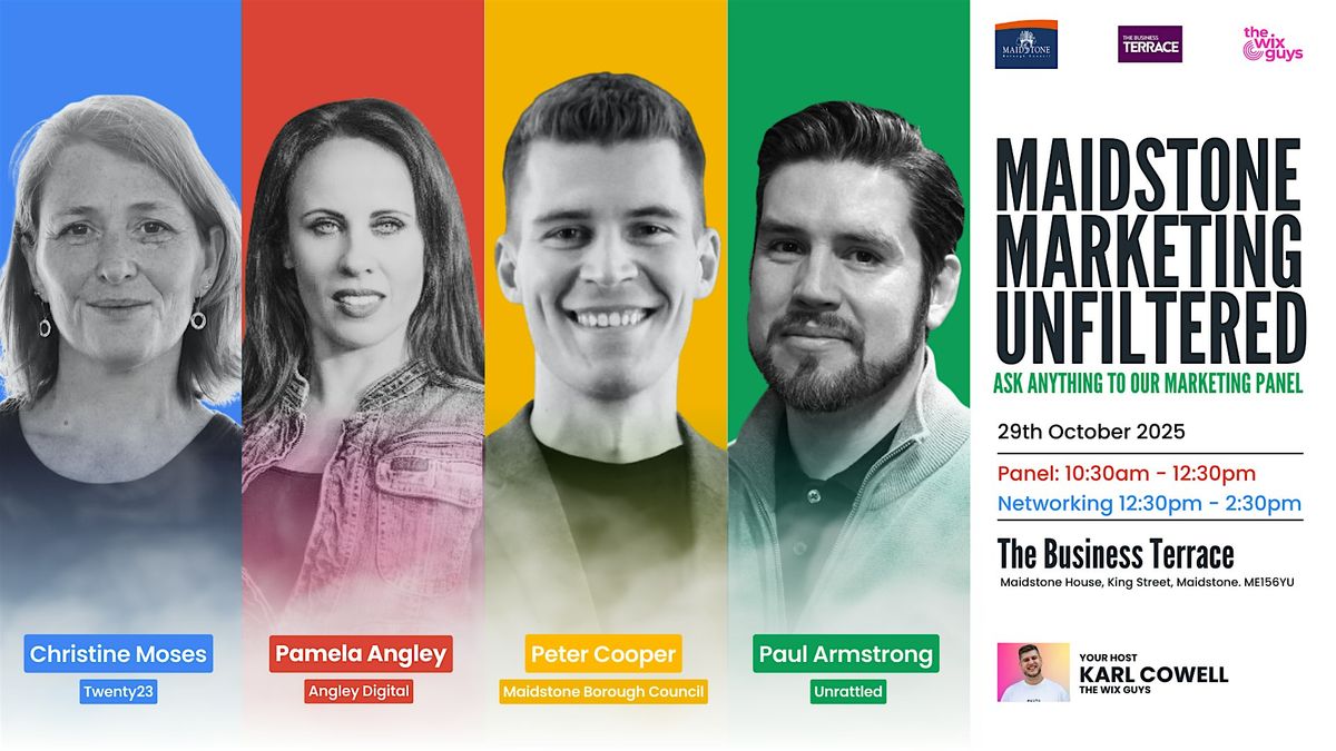 Maidstone Marketing Unfiltered, 29 October | Event in Maidstone | AllEvents
