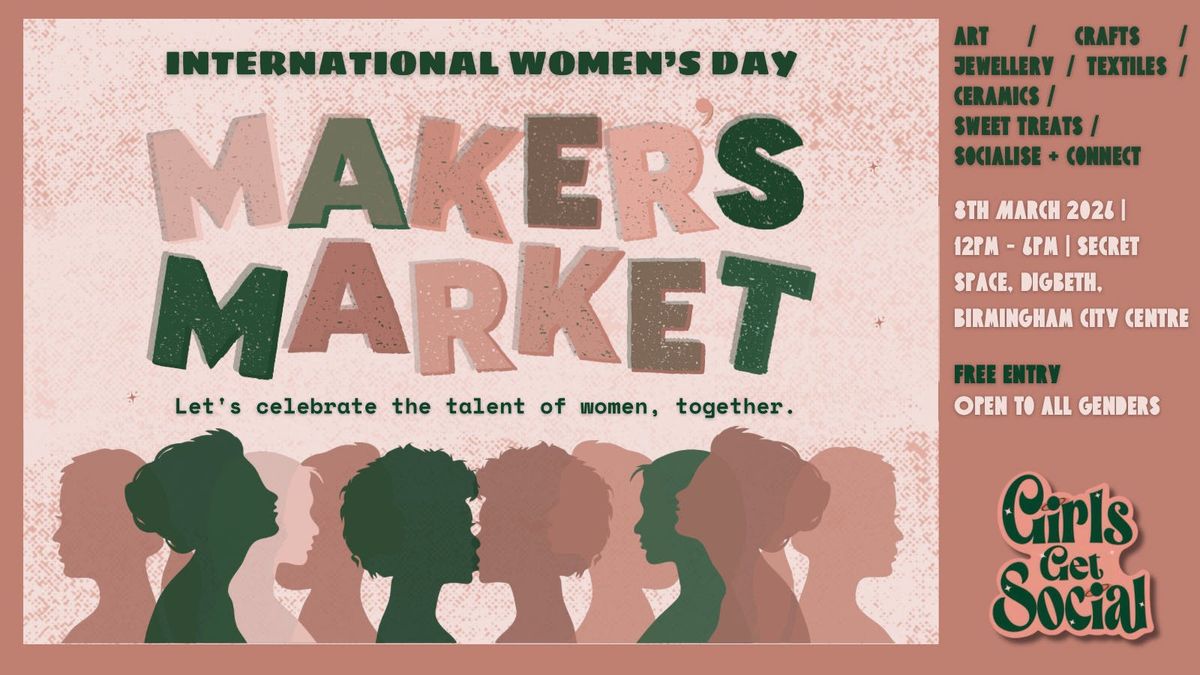 Girls Get Social: International Women’s Day Maker's Market