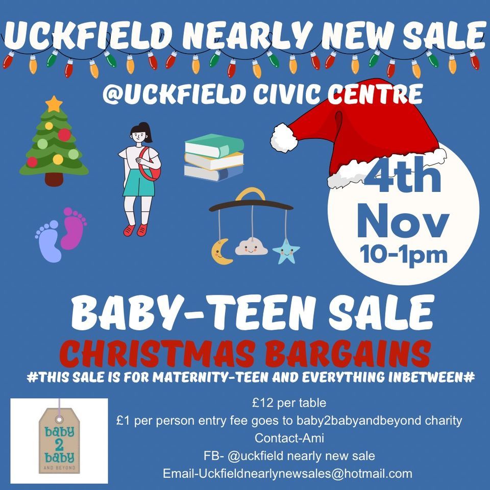 Uckfield nearly new sale 