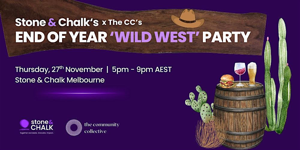 Stone & Chalk x The CC's End of Year Party 2025, 27 November | Event in Melbourne | AllEvents