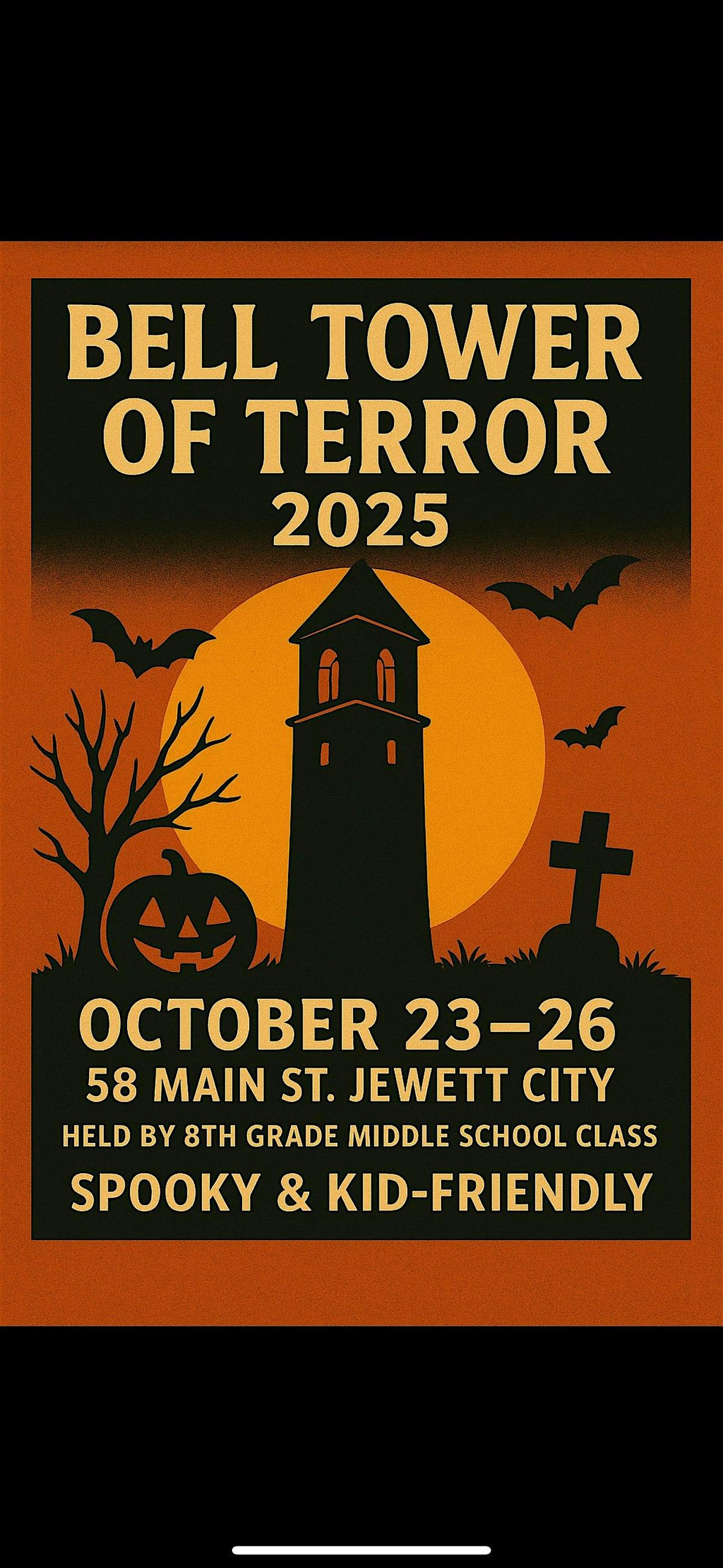 Bell Tower Of Terror, 23 October | Event in Griswold | AllEvents