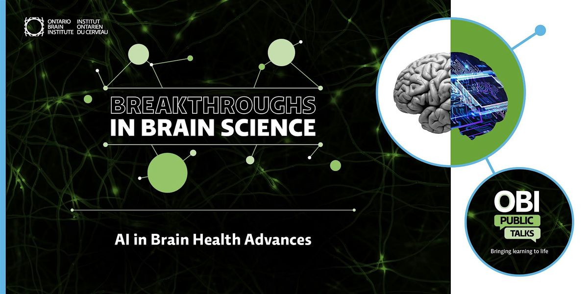 AI in Brain Health Advances (Live, In person - Toronto), 3 November | Event in Toronto | AllEvents