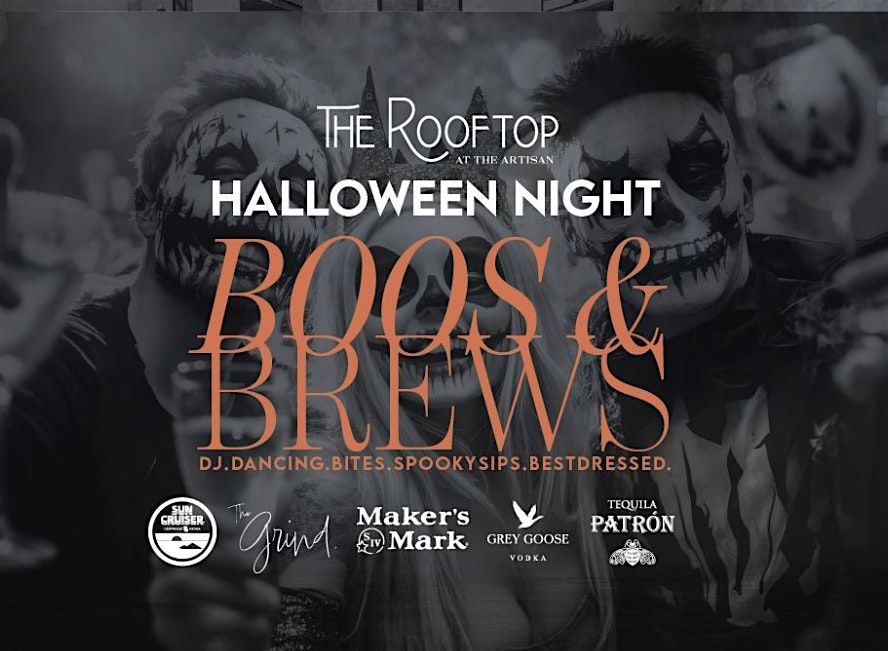 Boos & Brews at The Rooftop, 31 October | Event in Salem | AllEvents