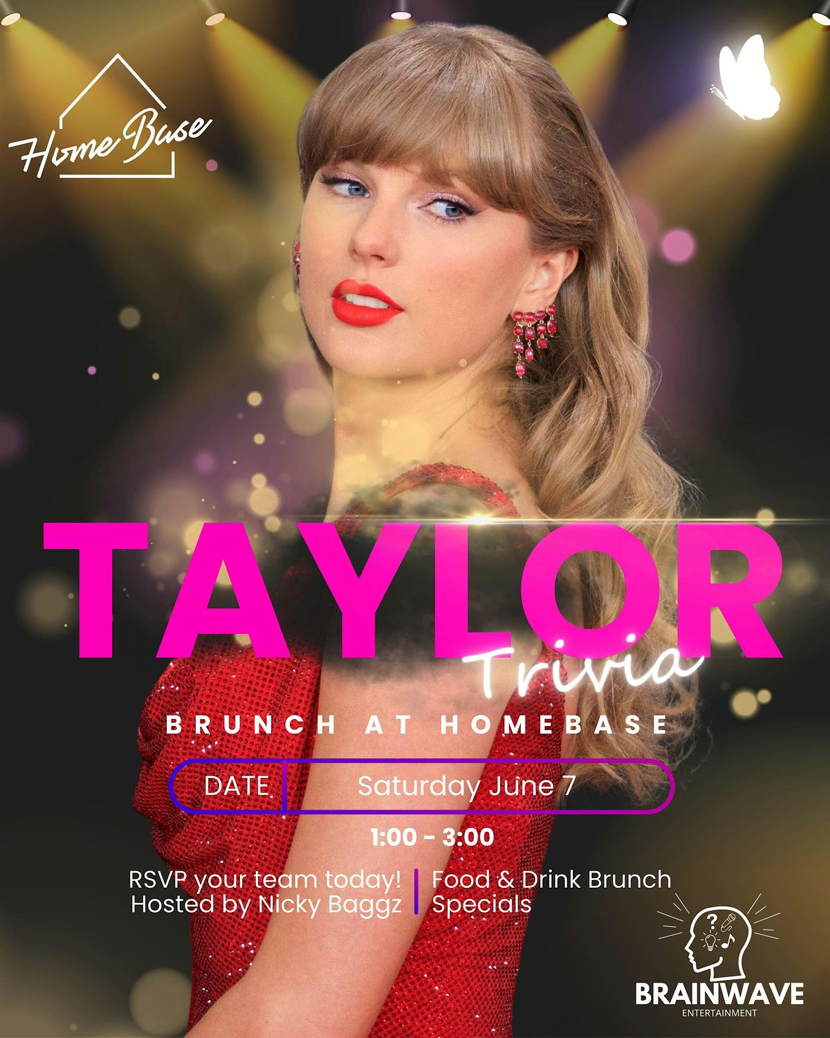 Taylor Swift Brunch Trivia at Homebase, 7 June | Event in Wilmington | AllEvents