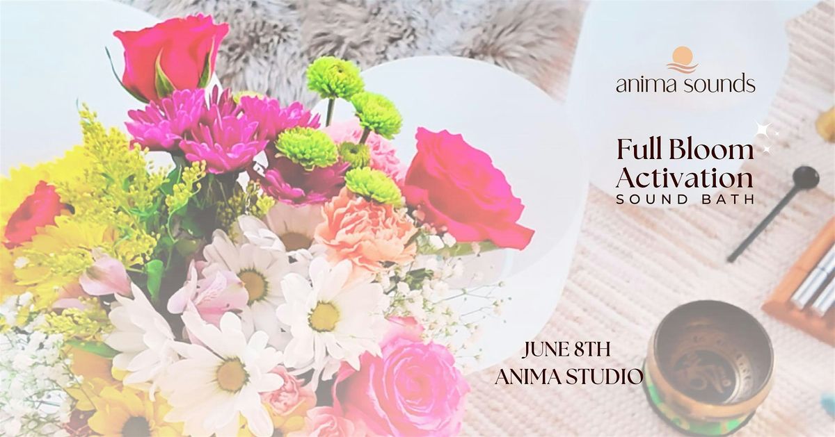 Full Bloom Activation Sound Bath, 8 June | Event in Concord | AllEvents