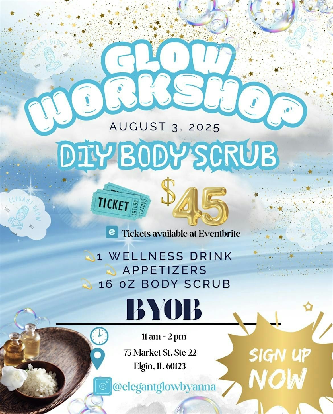 Glow Workshop! | Event in Elgin | AllEvents
