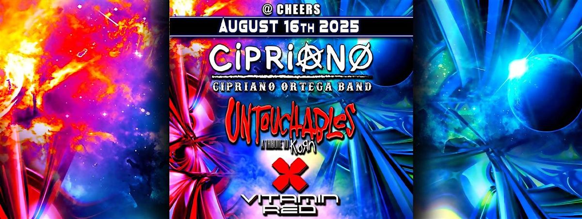 KoRn Tribute / Chevelle Tribute / Cipriono Ortega Original Band / @ Cheers, 16 August | Event in Northglenn