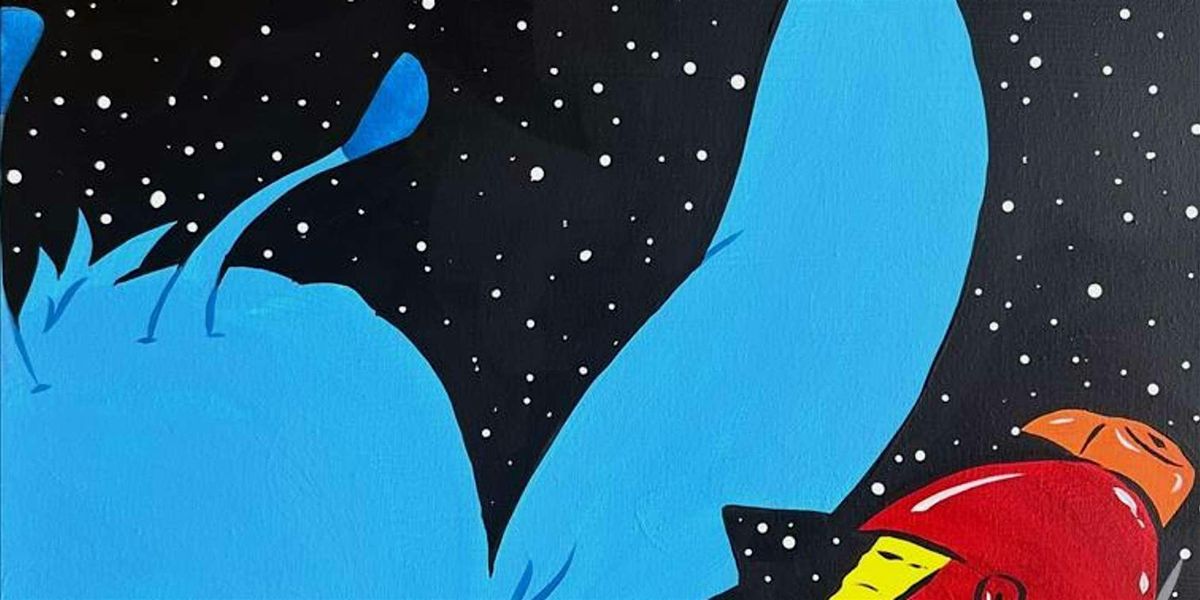 An Alien Spies the Heavens - Family Fun - Paint and Sip by Classpop!™, 7 June | Event in Baytown | AllEvents