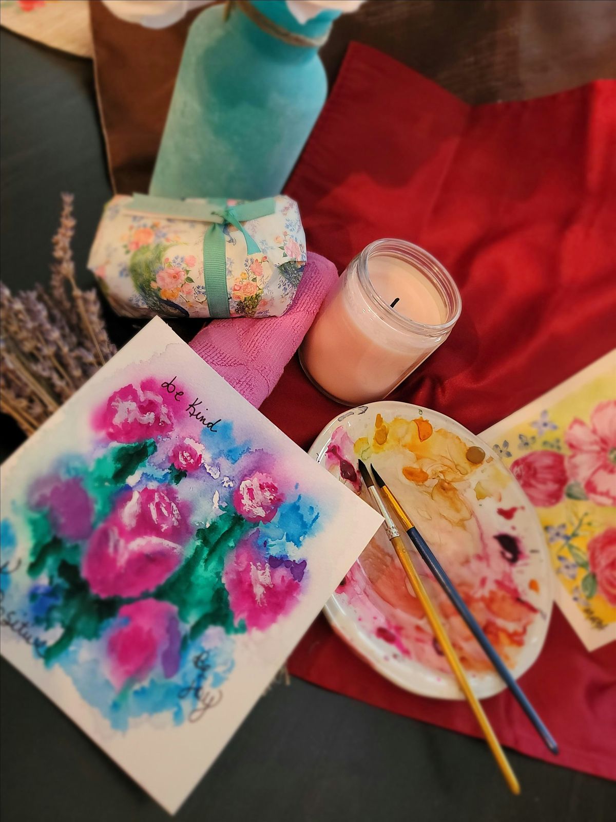 More Than A Painting Class: A Calm & Creative Session, 14 September | Event in Fort Mill | AllEvents
