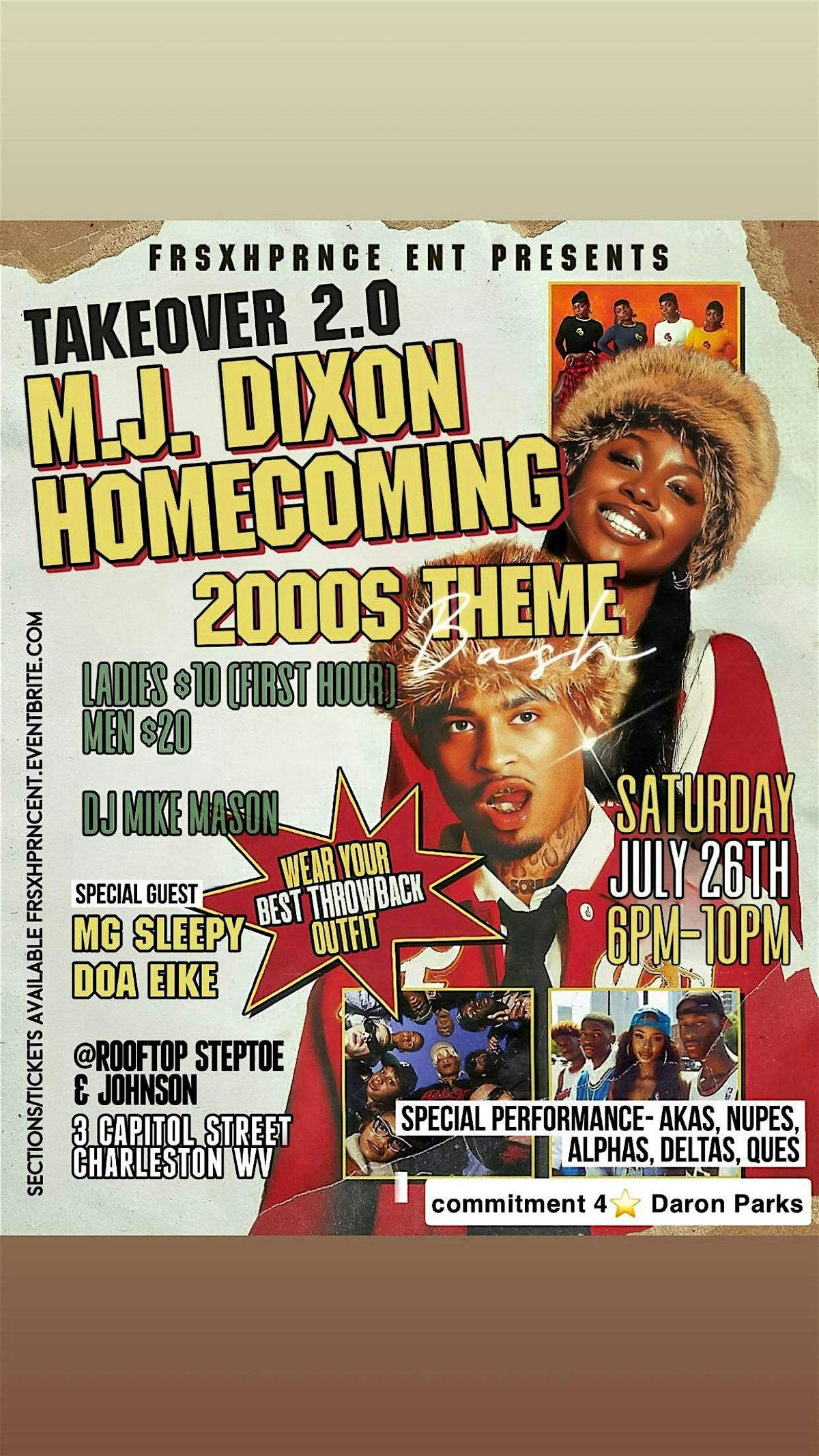 homecoming Takeover 2.0, 26 July | Event in Charleston | AllEvents
