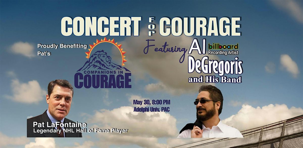 AL DeGREGORIS Live at Pat LaFontain's Concert for Courage, 30 May | Event in Garden City | AllEvents