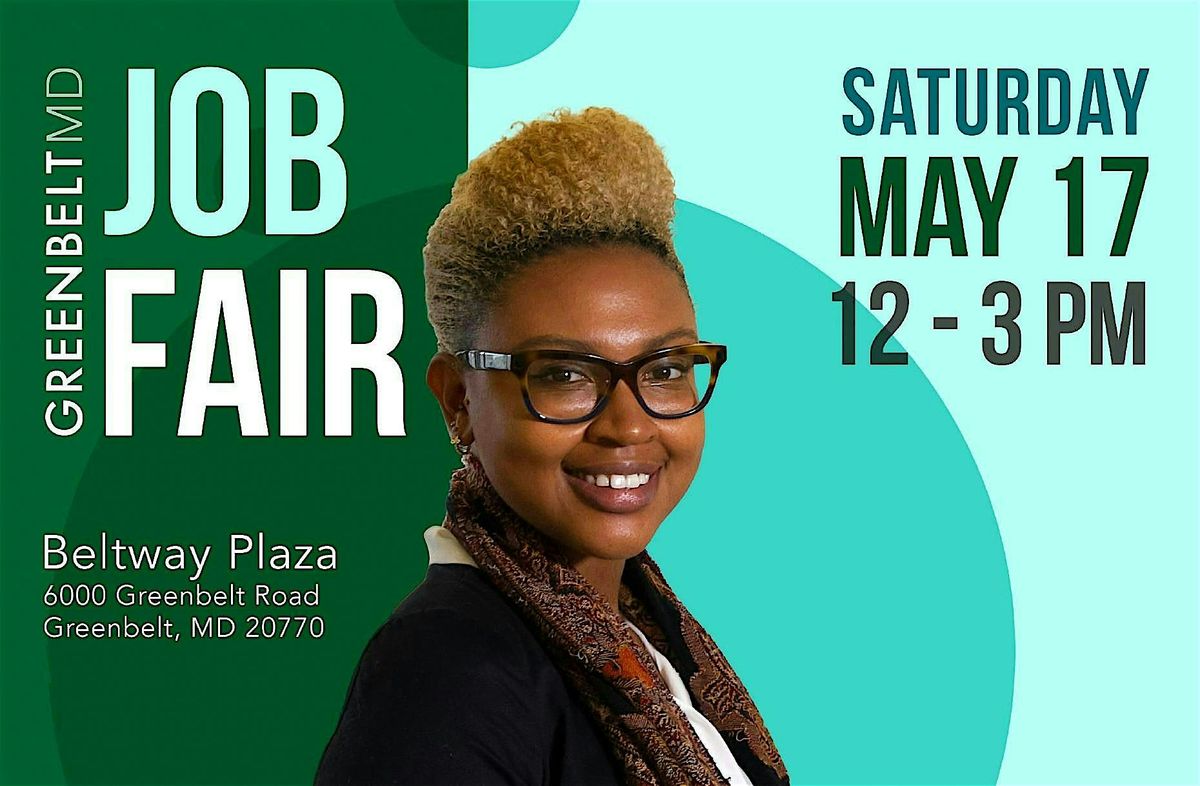 City of Greenbelt Job Fair, 17 May | Event in Greenbelt | AllEvents