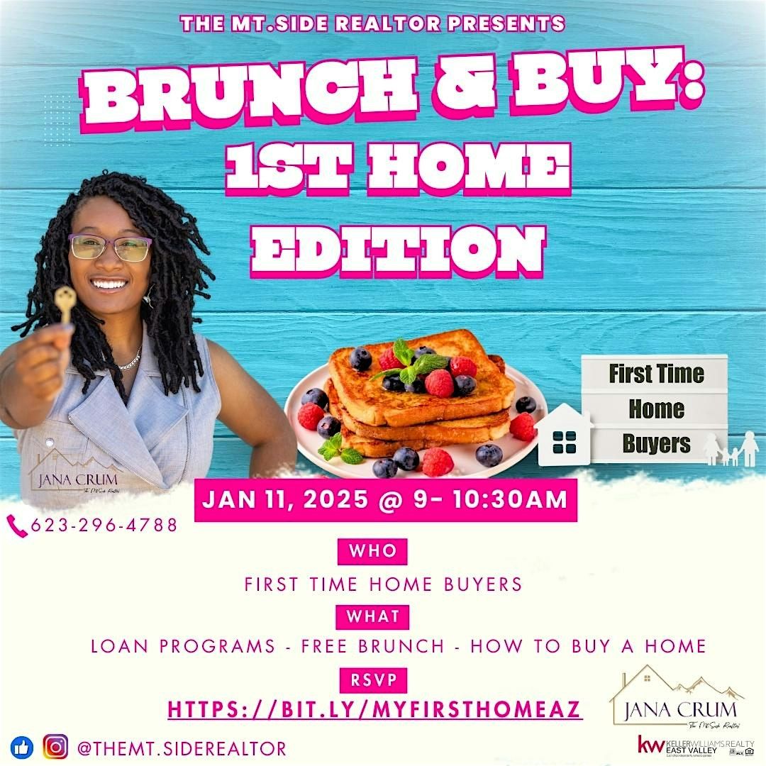 Brunch & Buy: 1st Home Edition, 6 September | Event in Tempe | AllEvents