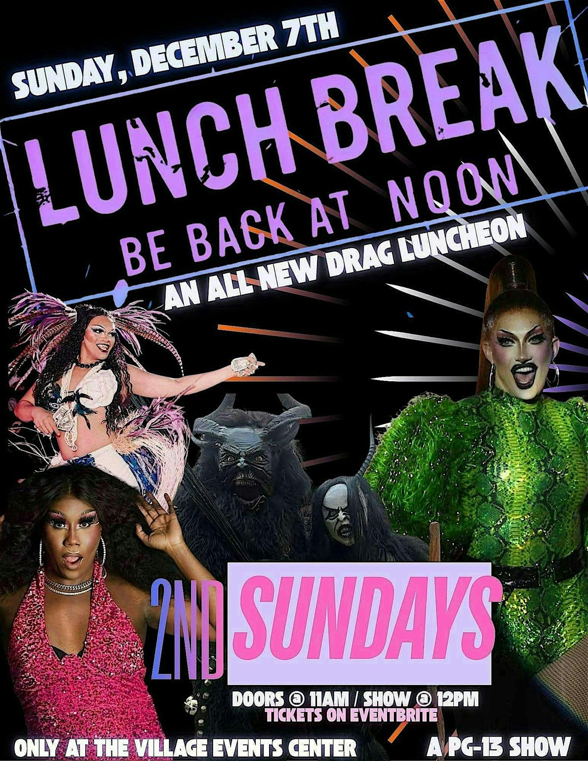 LUNCH BREAK: An ALL-NEW Drag Luncheon, 7 December | Event in Bremerton | AllEvents