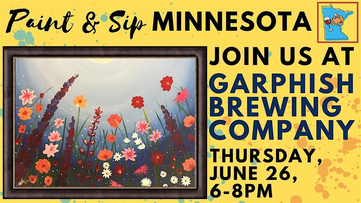 June 26 Paint & Sip at Garphish Brewing Company, 26 June | Event in Bethel | AllEvents