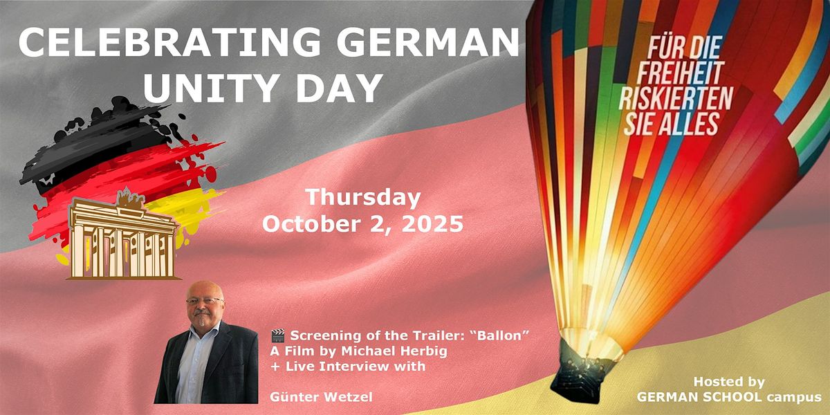 Celebrate German Unity Day 2025 with Music, Film & Family Fun!, 2 October | Event in Huntington Beach