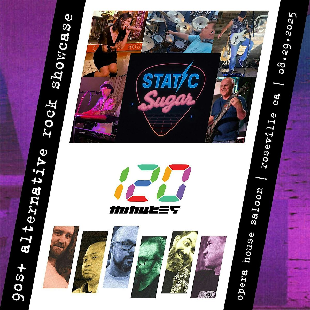 120 Minutes & Static Sugar, 29 August | Event in Roseville | AllEvents