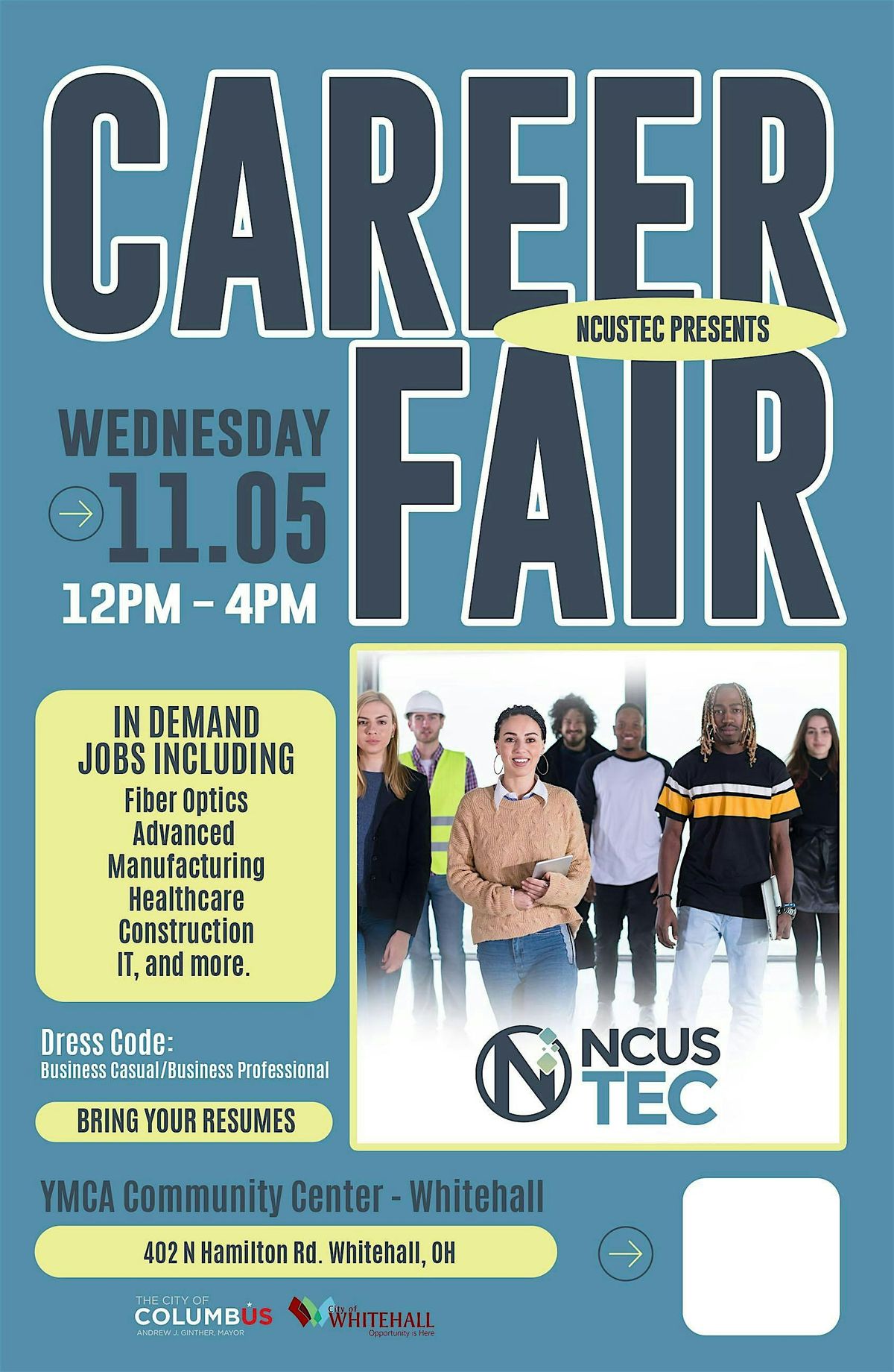 NCUS TEC Career Fair, 5 November | Event in Whitehall | AllEvents