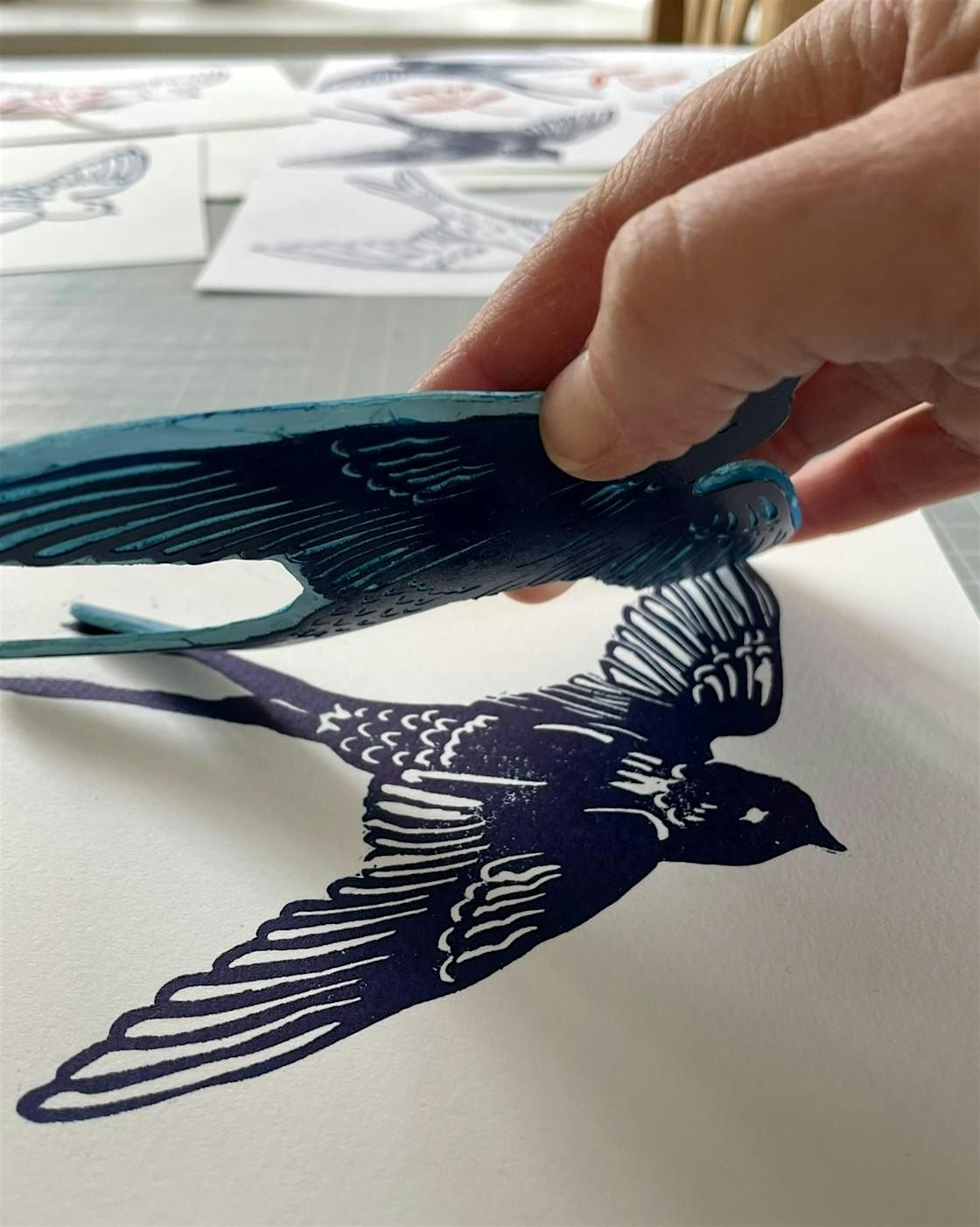Lino printing for beginners, 17 May | Event in Chippenham | AllEvents