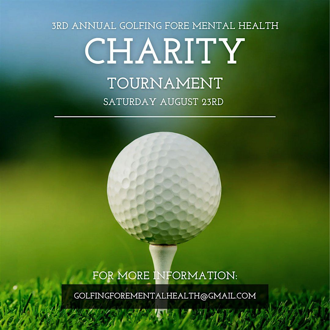 Golfing Fore Mental Health - Charity Golf Tournament, 23 August | Event in London | AllEvents