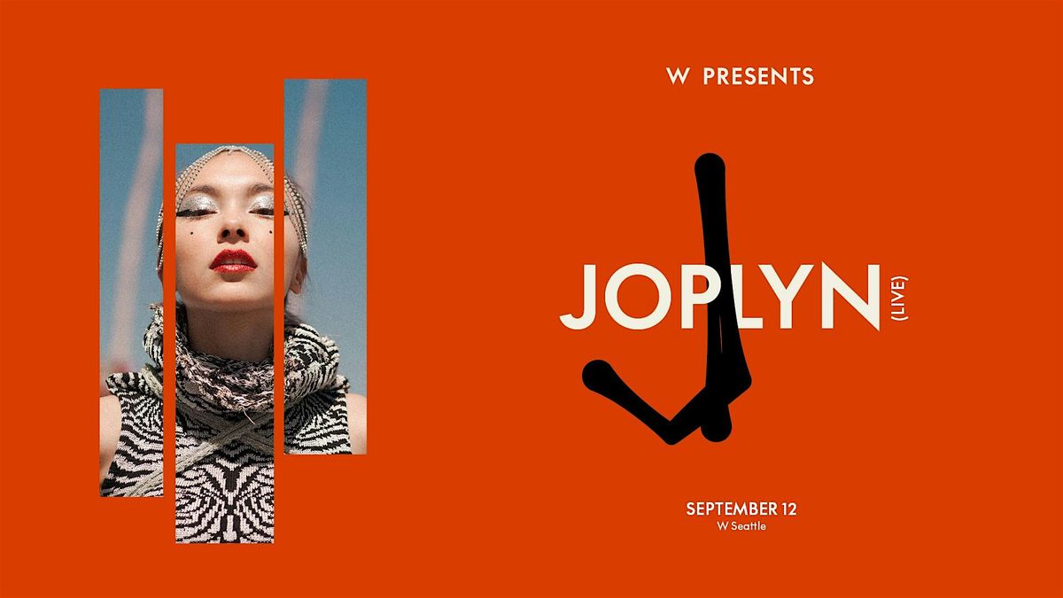 W Presents: JOPLYN, 12 September | Event in Seattle | AllEvents