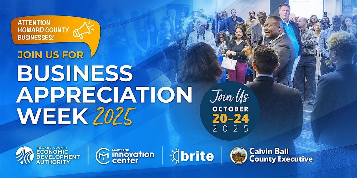 Howard County Business Appreciation Week 2025!, 20 October | Event in Columbia | AllEvents